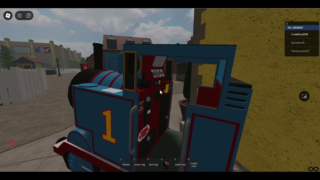 RG Mitchell Big Thomas The Tank Engine Coin Operated Kiddie ride (Roblox)