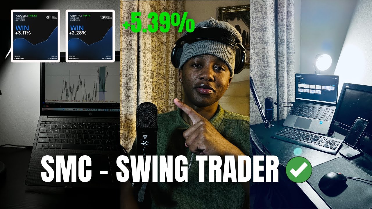 DAY IN THE LIFE OF A FOREX TRADER - UNPROFITABLE (EPISODE 7) +5,39% $5000 PROPFIRM CHALLENGE 