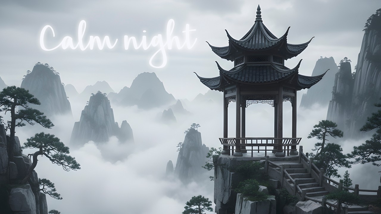 Moonlight & Rain China | Traditional Music for Deep Sleep