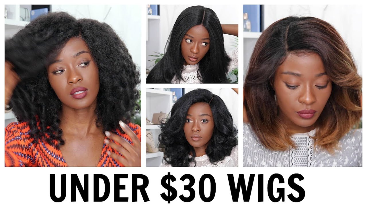 Testing AFFORDABLE WIGS For Natural Hair | Janet Collection 