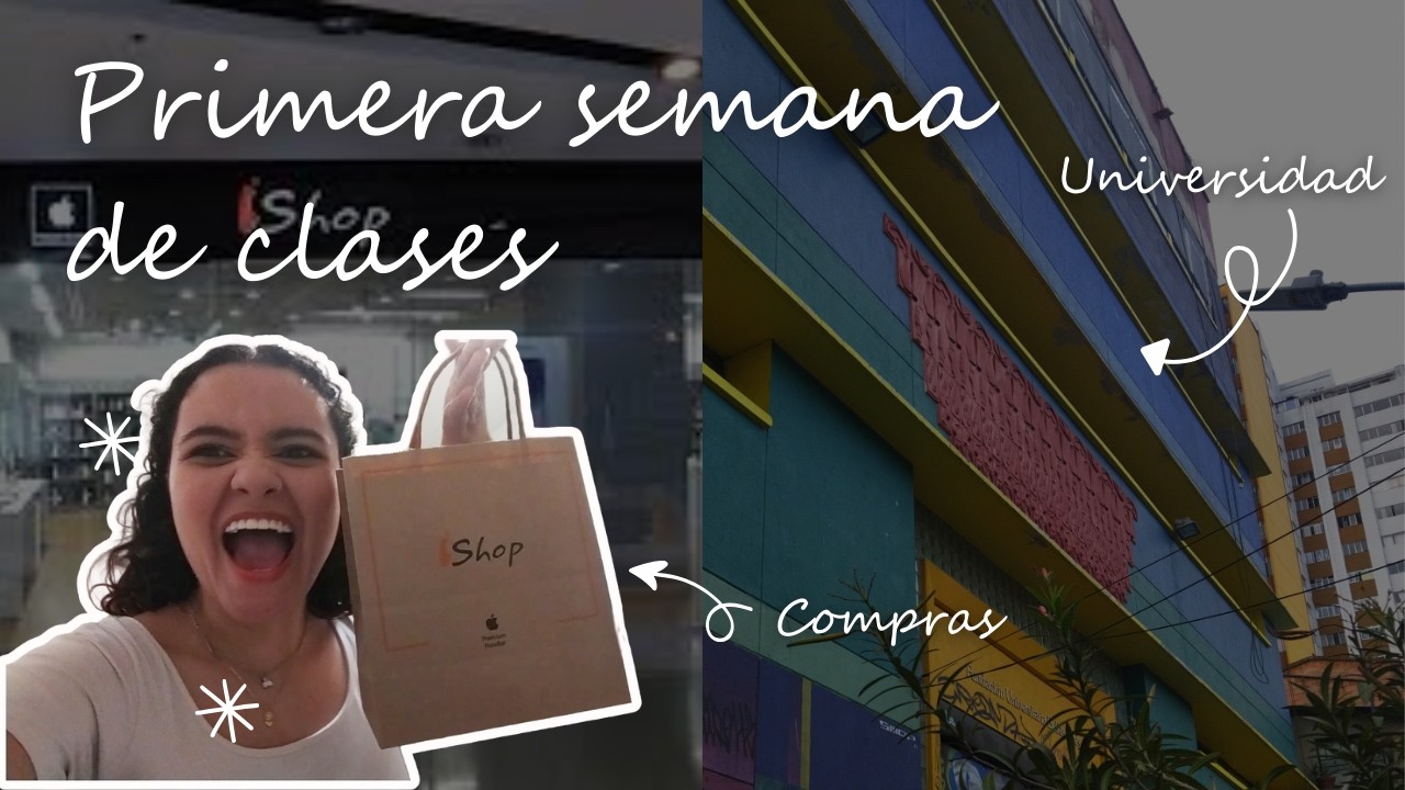 ÚLTIMA PRIMERA SEMANA EN DISEÑO VISUAL | Vlog 2