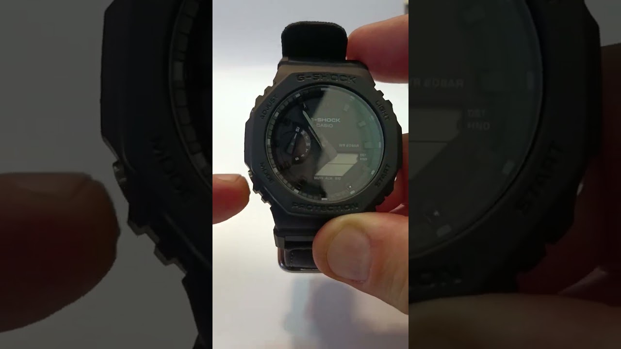 G-SHOCK GA-2100, GA-100 налаштування (також дивіться відео "калібровка G-Shock")