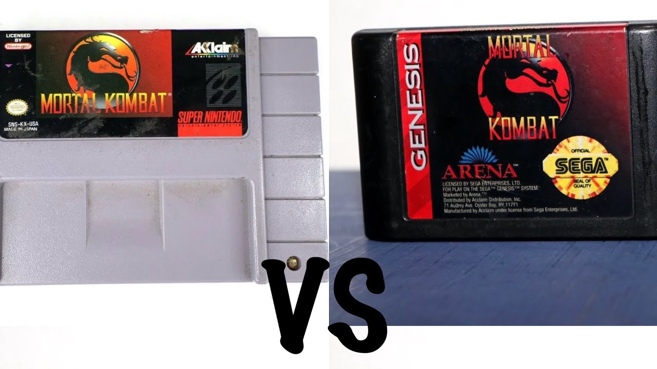 Mortal Kombat SNES против SEGA GENESIS! Что лучше?