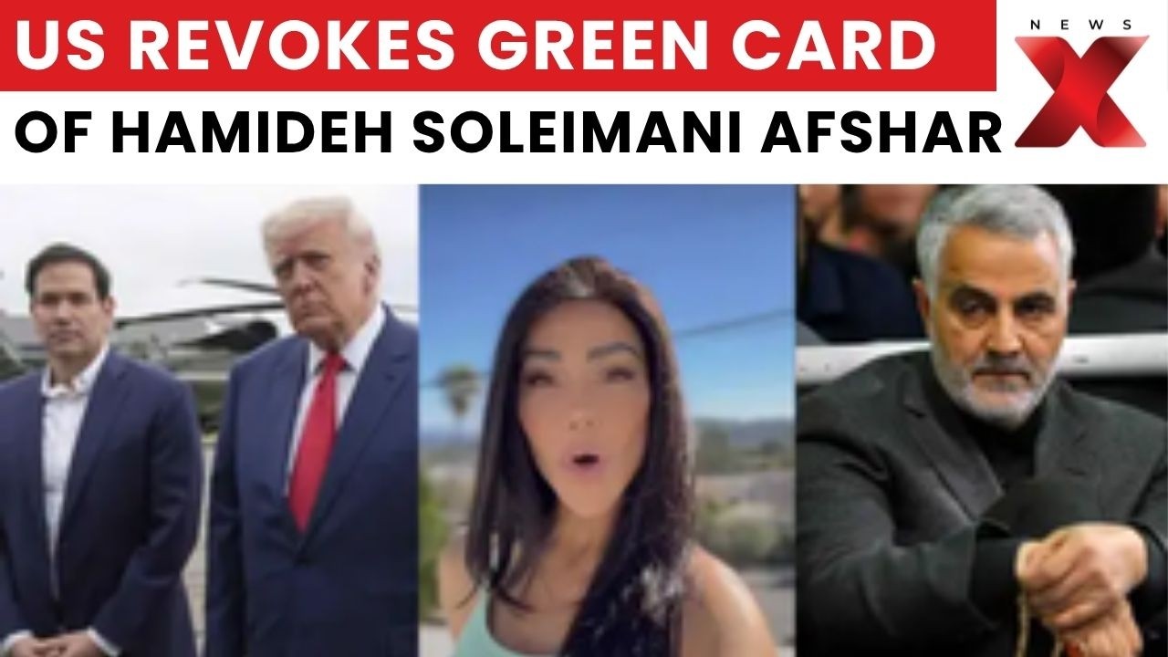 US Revokes Green Card of Hamideh Soleimani Afshar, Faces Deportation | NewsX
