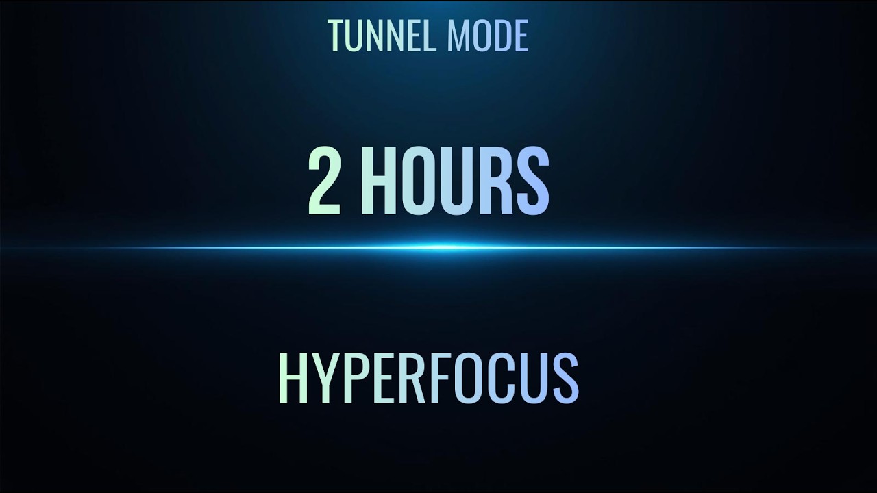 2 Hours Hyperfocus Music for Coding | Deep Work Ambient Techno