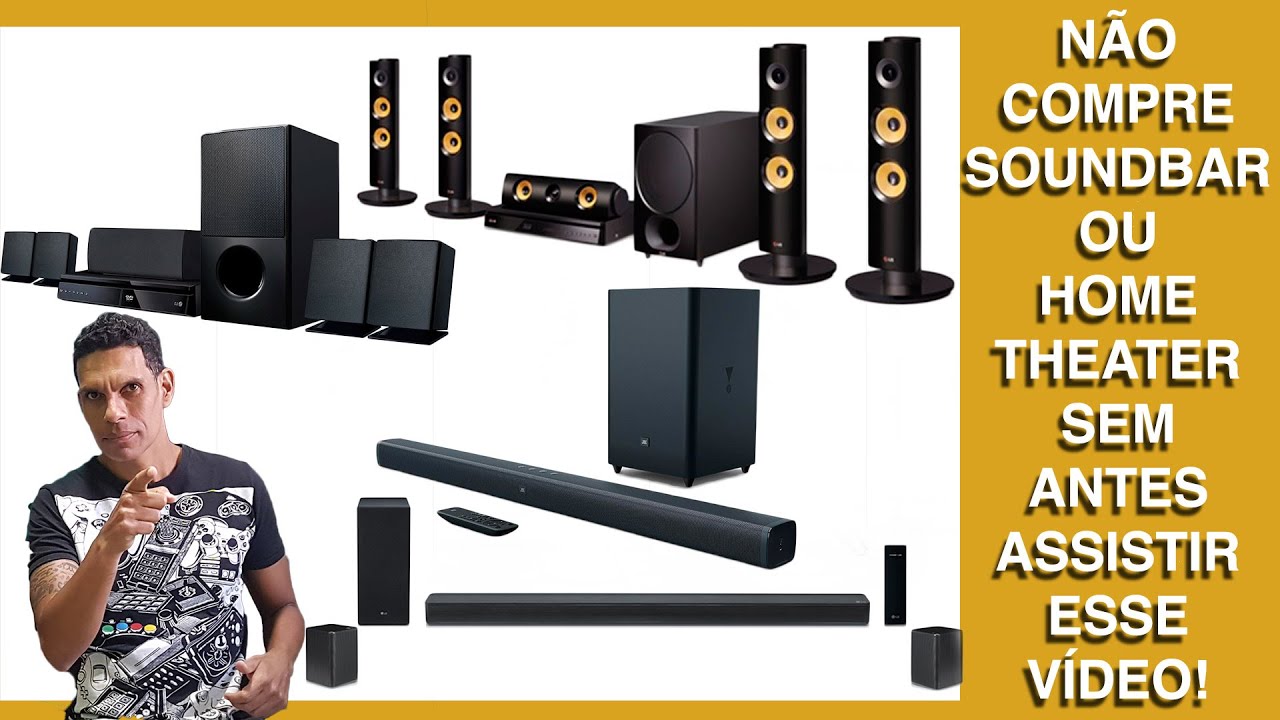 5 Home Theater Baratos Para o Dia dos Pais