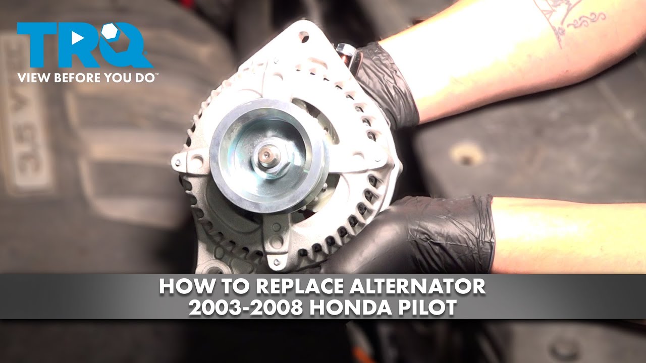 How to Replace Alternator 2003-2008 Honda Pilot