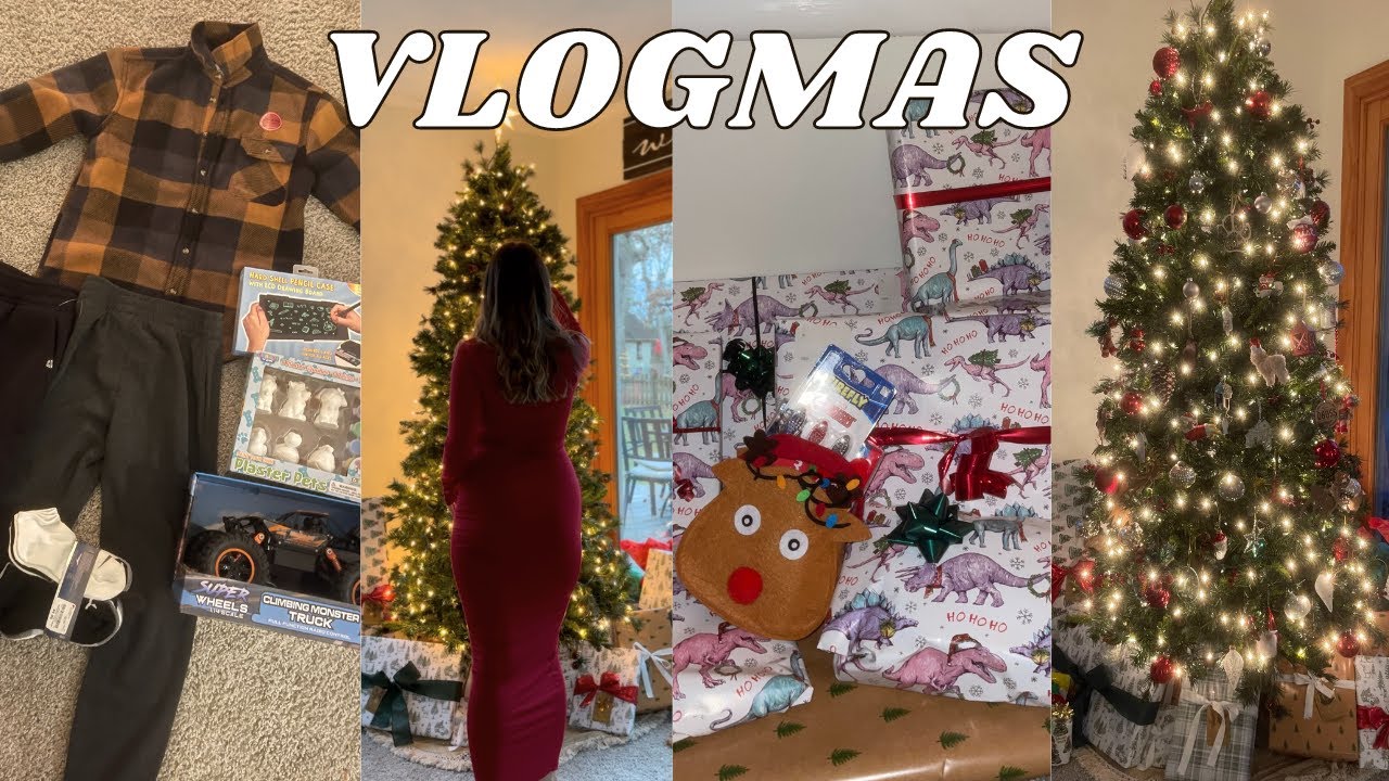 VLOGMAS 2023: Angel Tree Shopping + Decorating our Christmas Tree + Wrapping our Angel's Presents