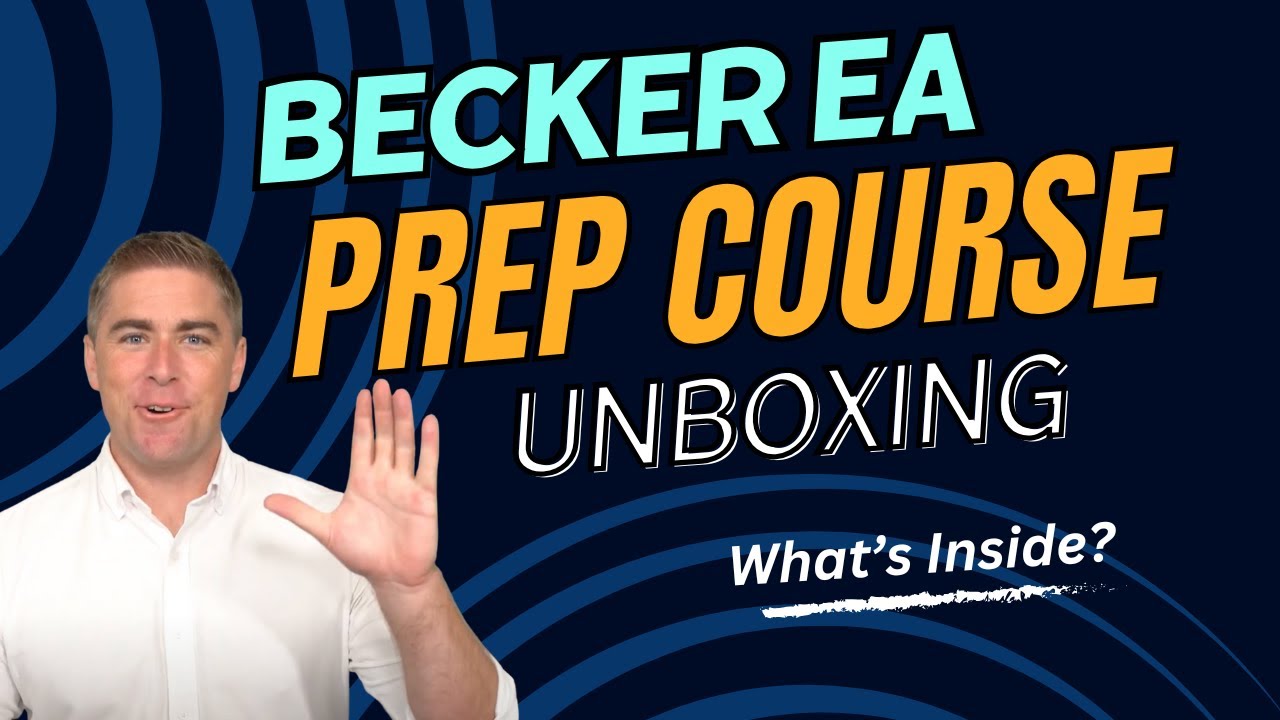 Becker EA Review Course Unboxing & Honest Breakdown | Is It Worth It for Enrolled Agent Exam Prep?