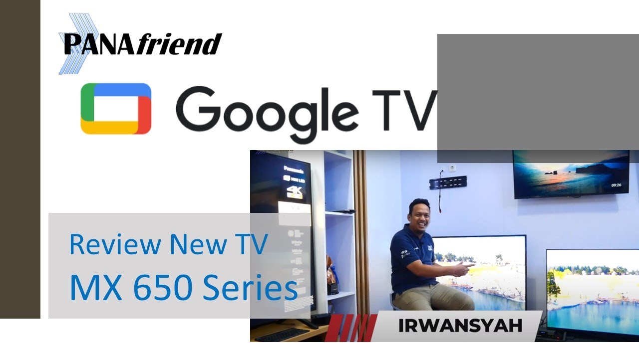 Review Google TV Pertama Panasonic MX650 series