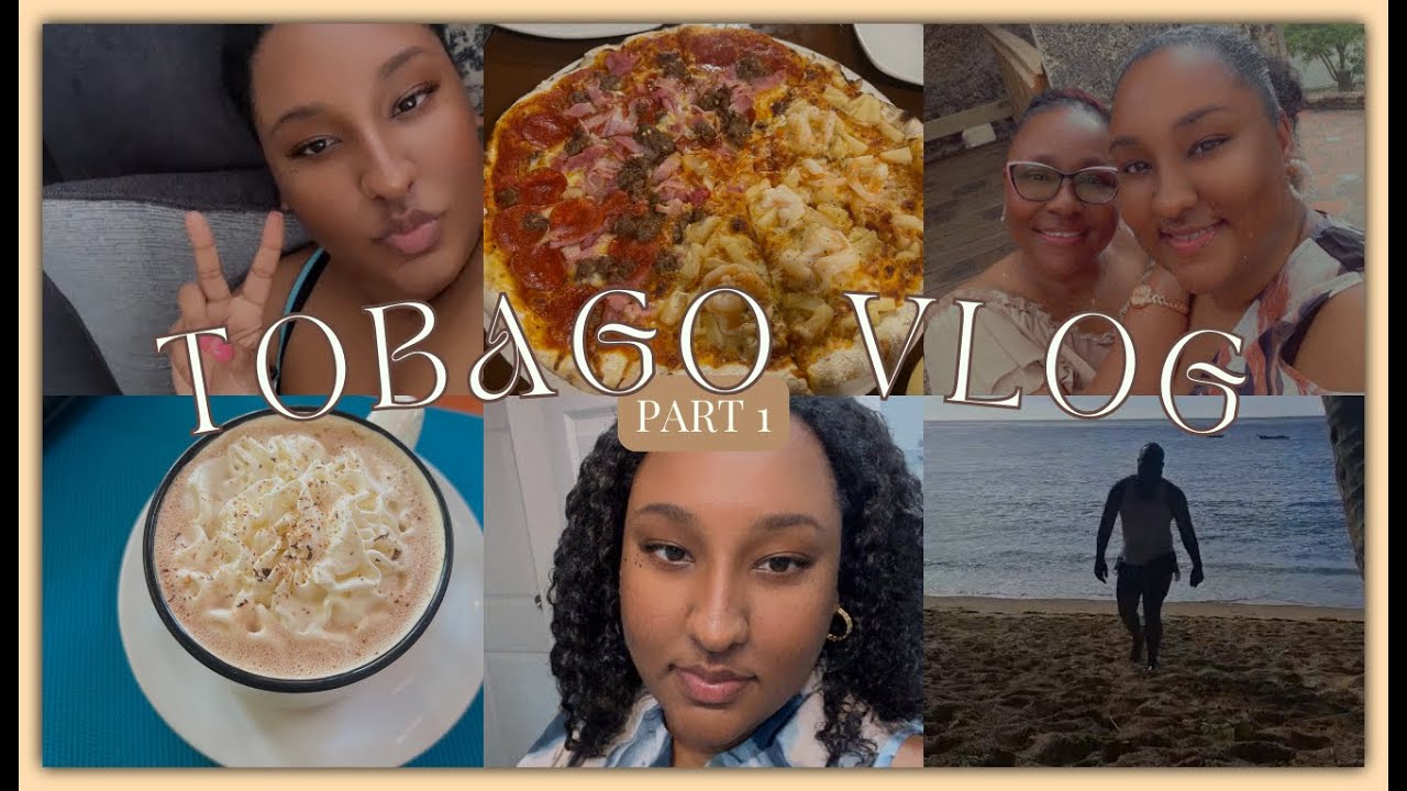 TOBAGO VLOG 1 ❥ MUCH NEEDED VACA, TRYING NEW PLACES, AIRBNB TOUR, BEACH, BRUNCH, HONEST REVIEWS ETC.