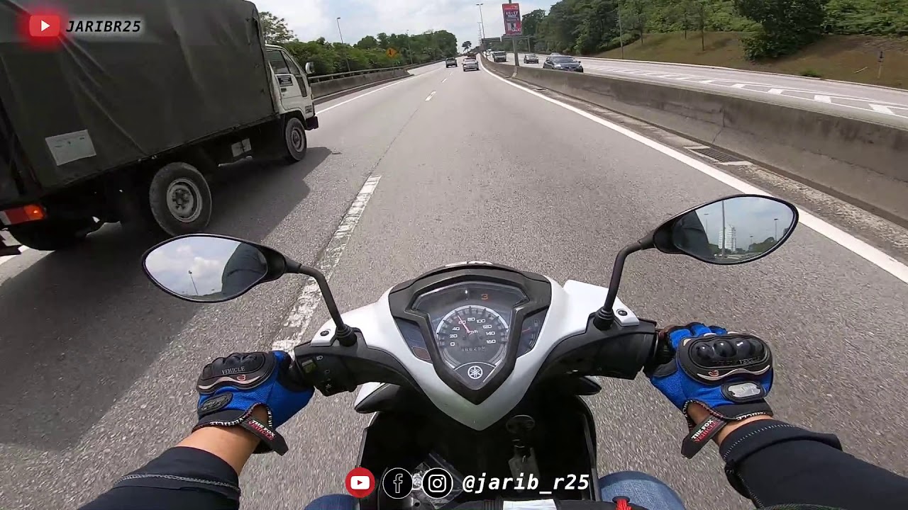 TEST YAMAHA LAGENDA 115ZR BLOCK 57 mm