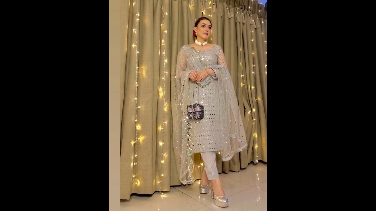 2025 trending fancy party wear dress design #fancydress #ytshorts #shorts #shortvideo