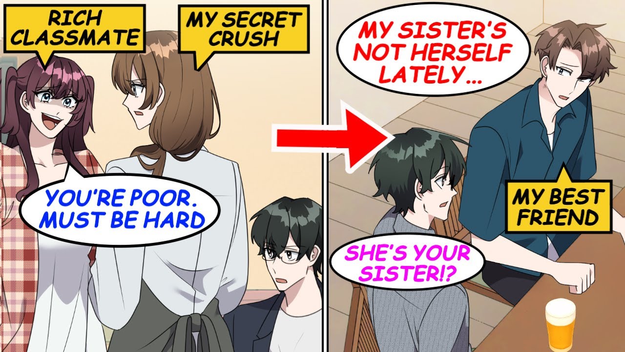 I stood up for my crush at college... then learned she’s my best friend’s sister!? [Manga]