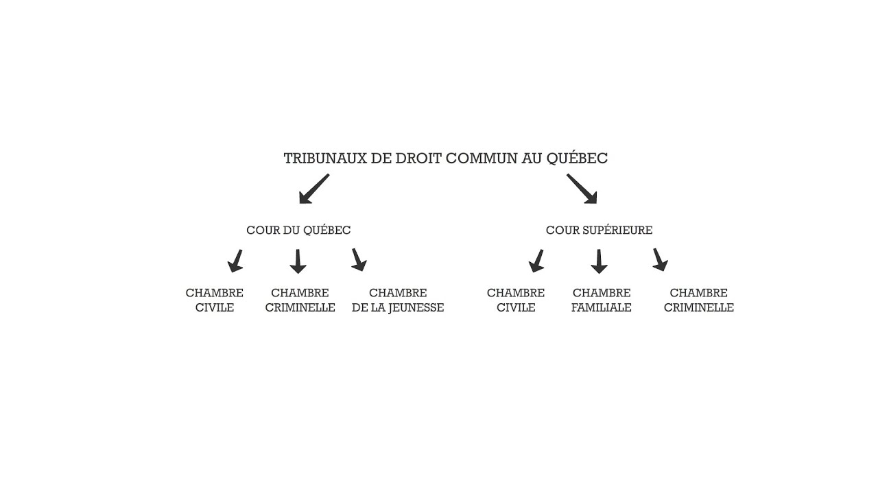 Les tribunaux au Québec