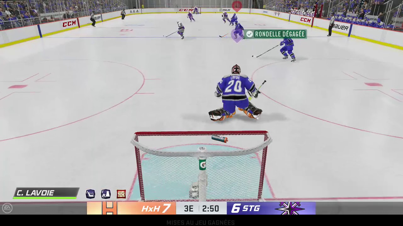 NHL 20: EASHL Goalie goal