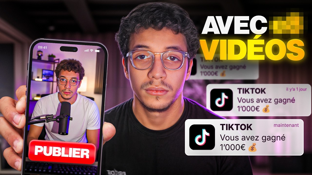 Faire le maximum d'€ avec TIKTOK en 30 JOURS