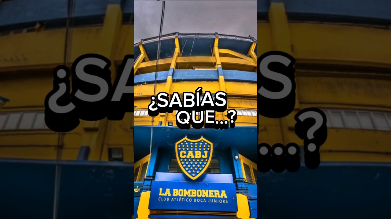 LA HISTORIA DE LA BOMBONERA #futbol #bombonera #boca #bocajuniors #argentina #futbolargentino #short