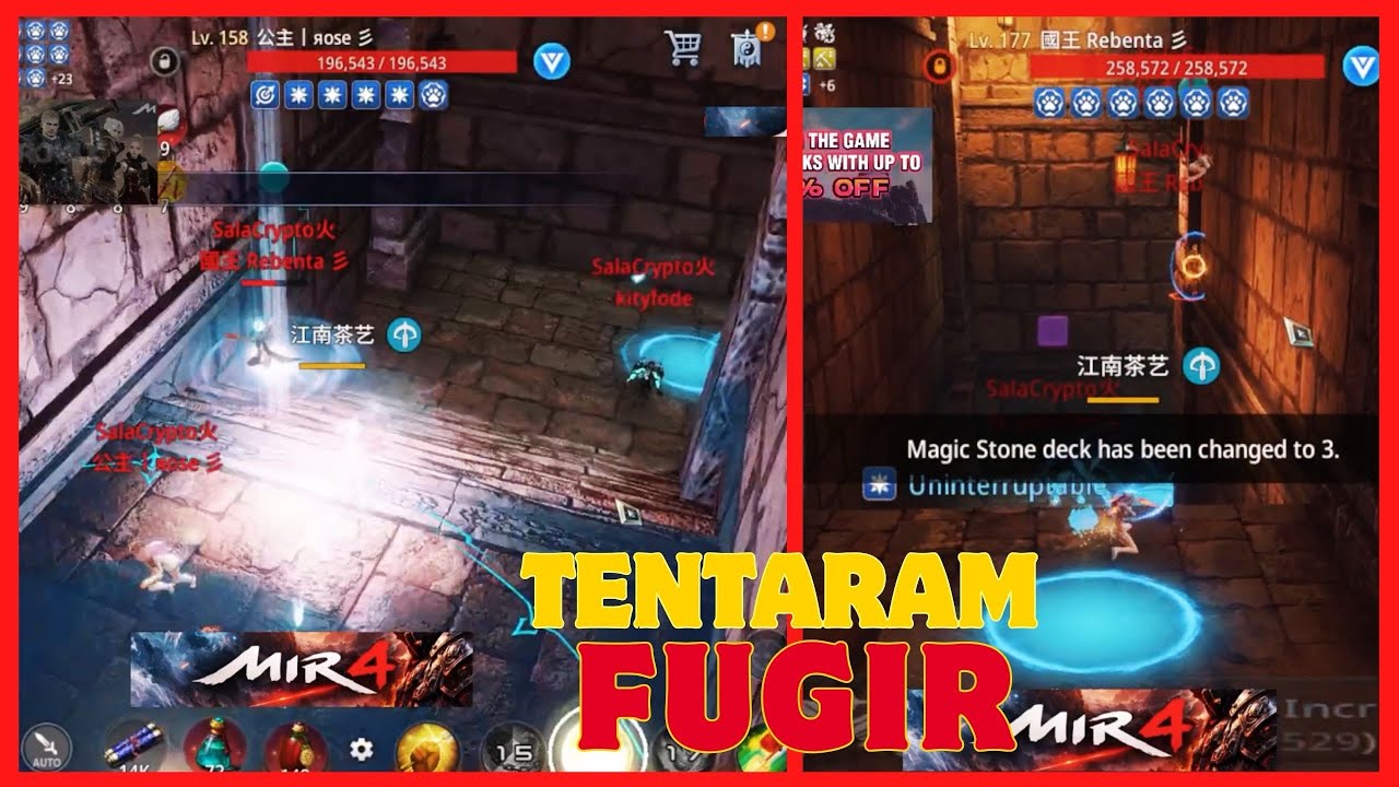 TENTARAM FUGIR MAIS OLHA NO QUE DEU | MIR4