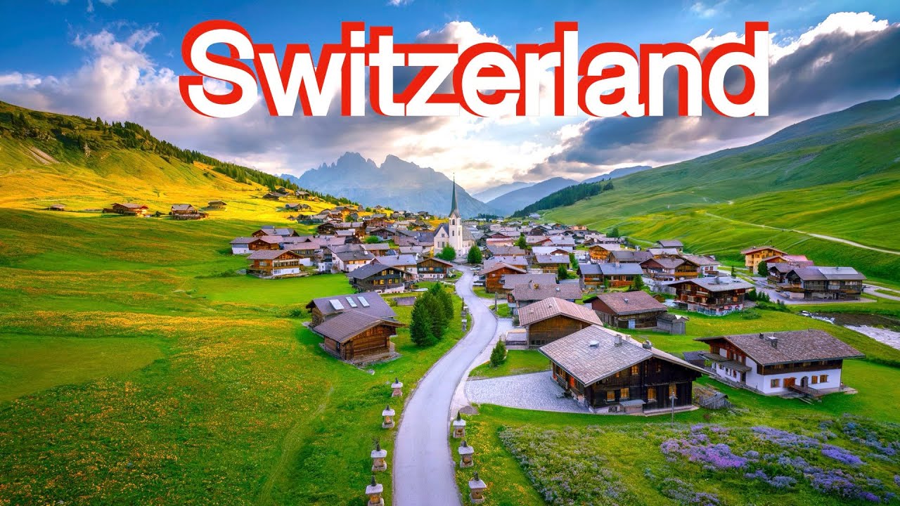 Switzerland from Above: Breathtaking Drone Views of Alpine Serenity Wildhaus