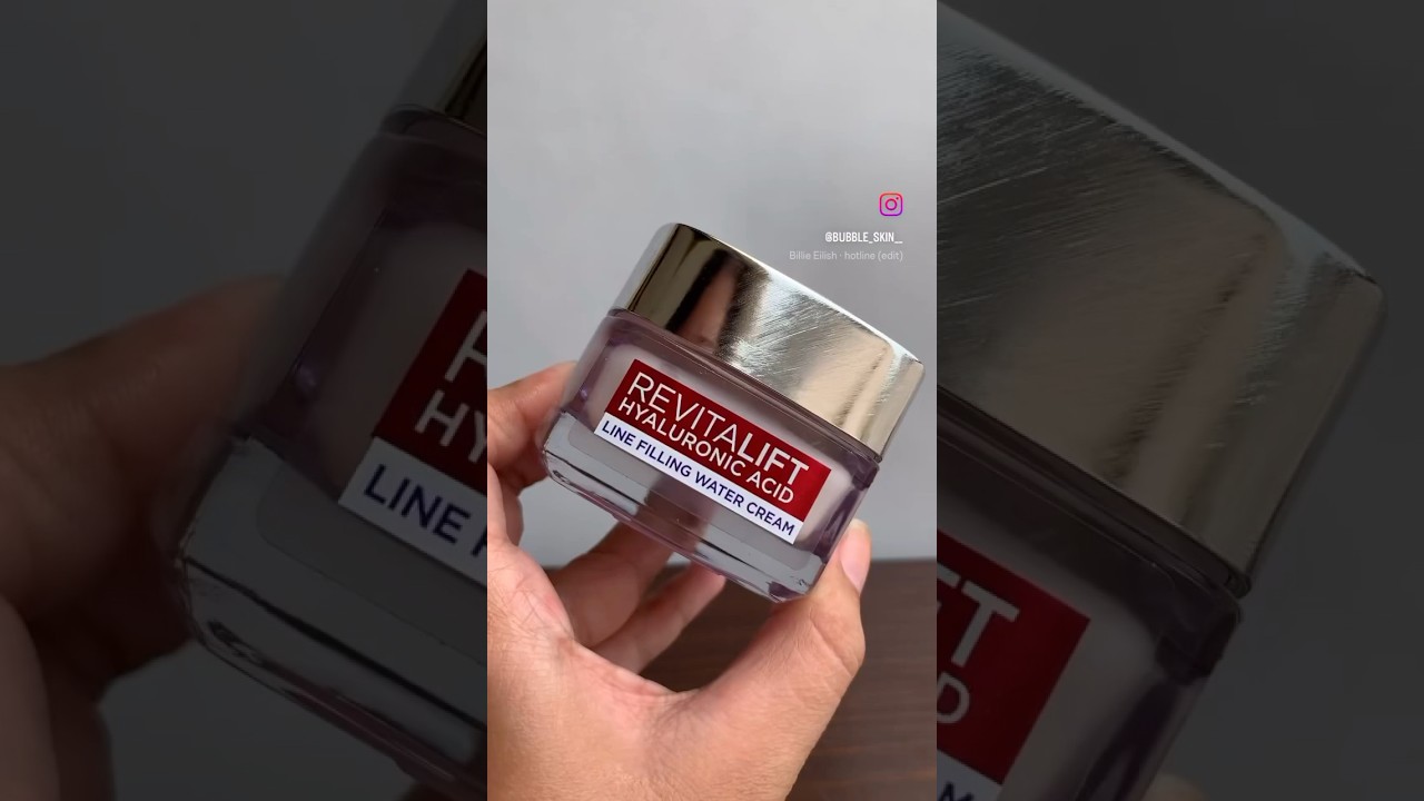 Loreal Paris Revitalift Hyaluronic Acid Cream #skincare #moisturizer #lorealparis #loreal #explore