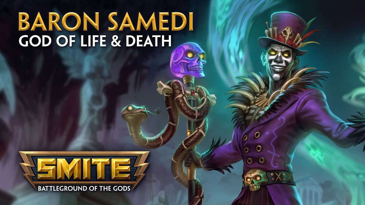 Smite - God Reveal - Baron Samedi - God of Life and Death
