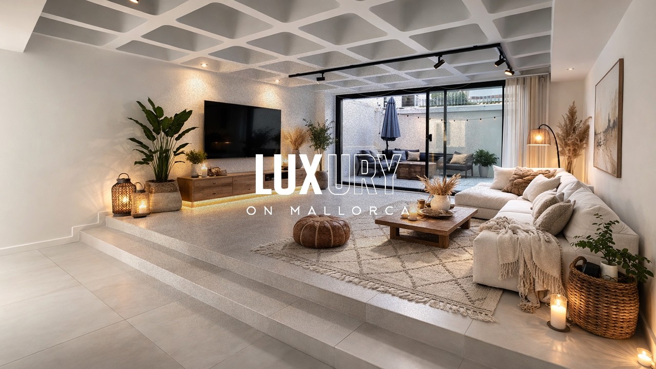 LUXURY ON MALLORCA | Luxury Apartment for Rent in Palma El Terreno | 2 Terraces, Pool &