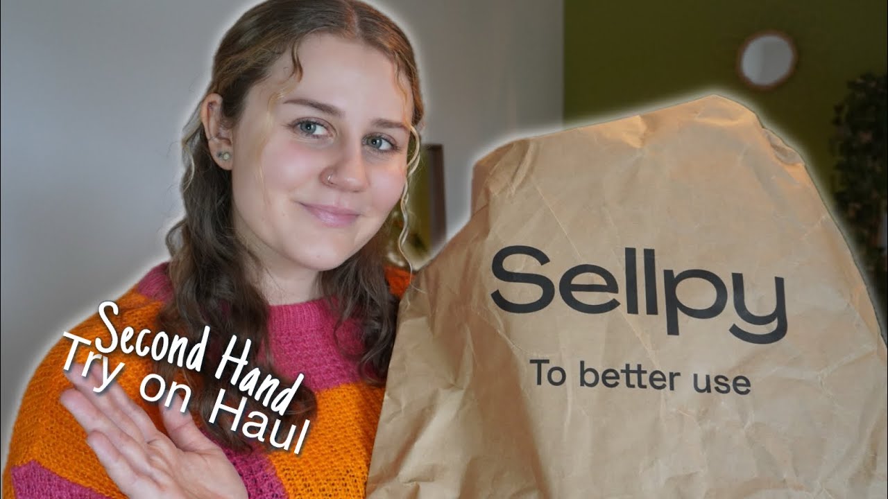 Second Hand Sellpy Try on Haul - Early Spring Haul🌸