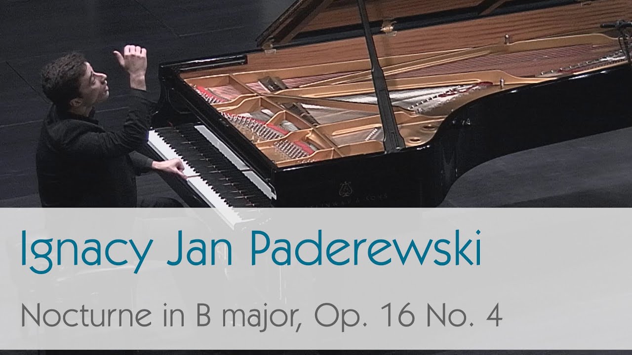 Ignacy Jan Paderewski - Nocturne in B major, Op. 16 No. 4 - Raúl da Costa