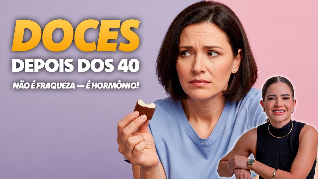 O Motivo Real da Fome de Doces Após os 40 (E Como Parar Sem Sofrer!)