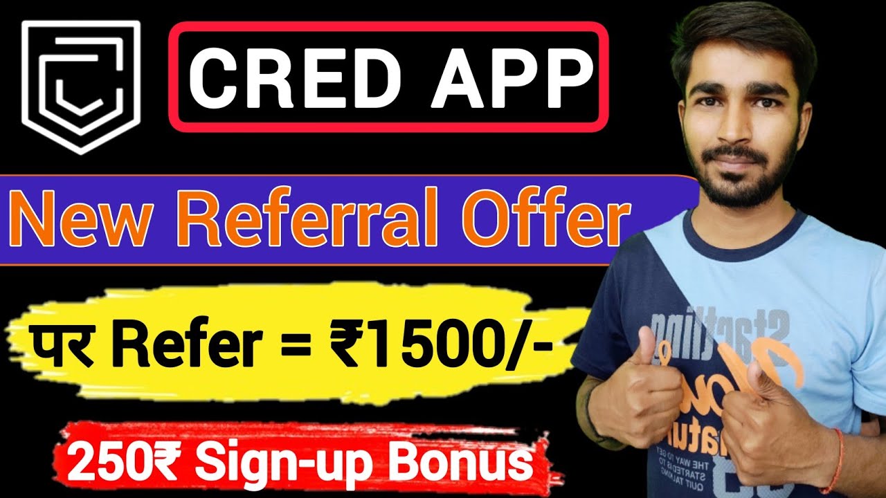 Cred refer and earn | 1500₹ +250₹ Bonus | Best refer and earn app | cred app se paise kaise kamaye