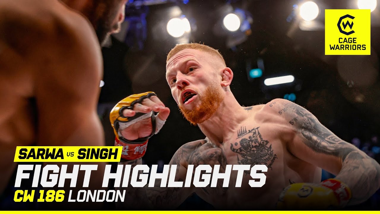 A SWEET KNOCKOUT 😮‍💨 | Ollie Sarwa vs. Yadwinder Singh | CW 186 London Fight Highlights