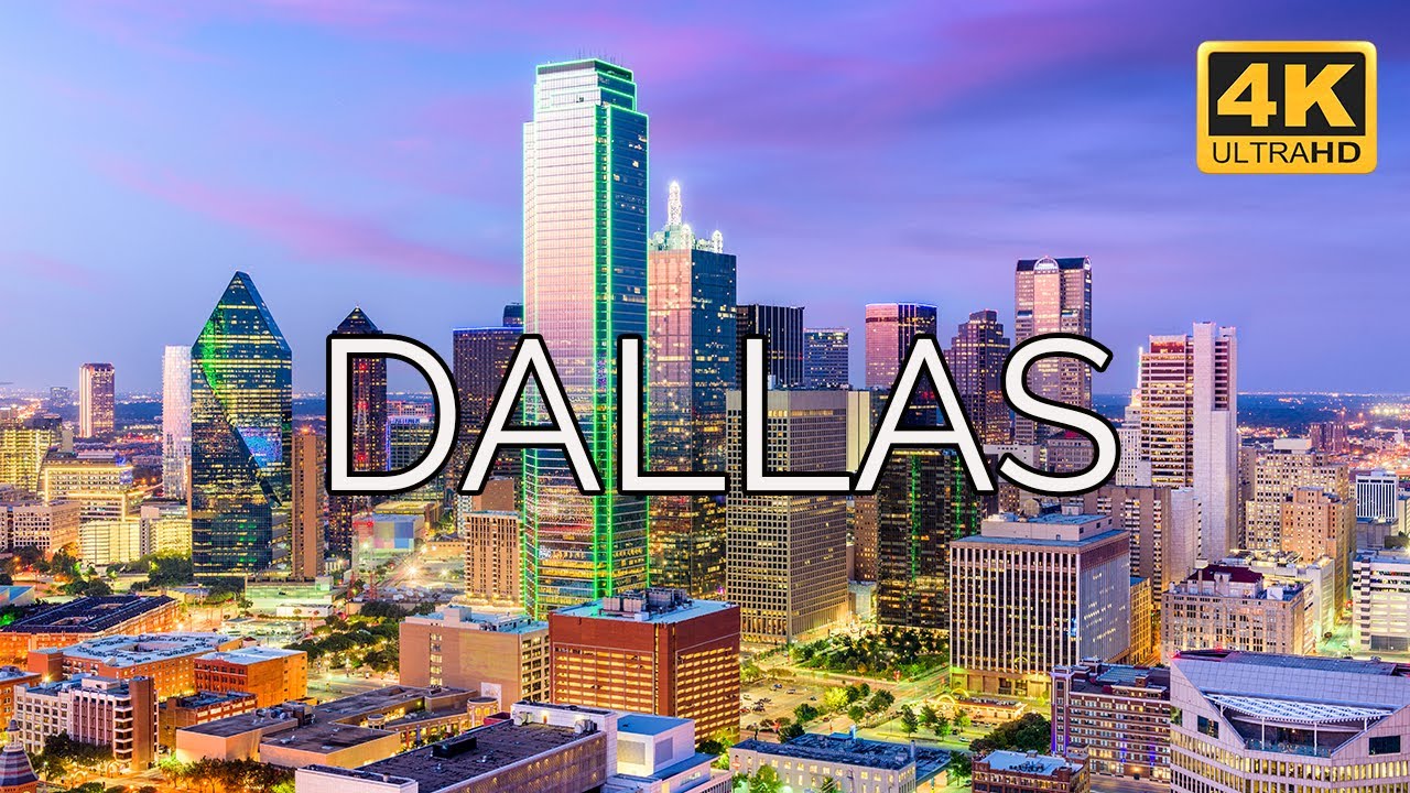 Dallas, Texas , USA 🇺🇸 | 4K Drone Footage