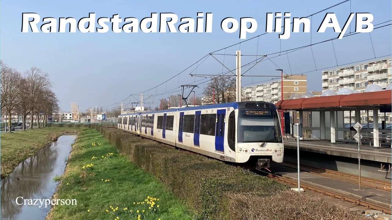 RET Metro Rotterdam RSG3 RandstadRail bij Station Schenkel (2026)