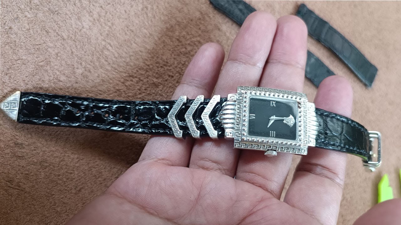 Custom Tali Strap Jam Tangan versace