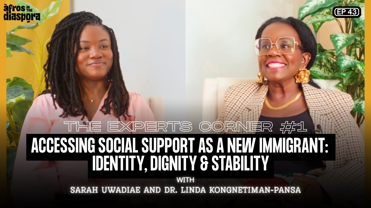 Accessing Social Support as New Immigrants: Identity, Dignity & Stability Dr Linda Kongnetiman-Pansa