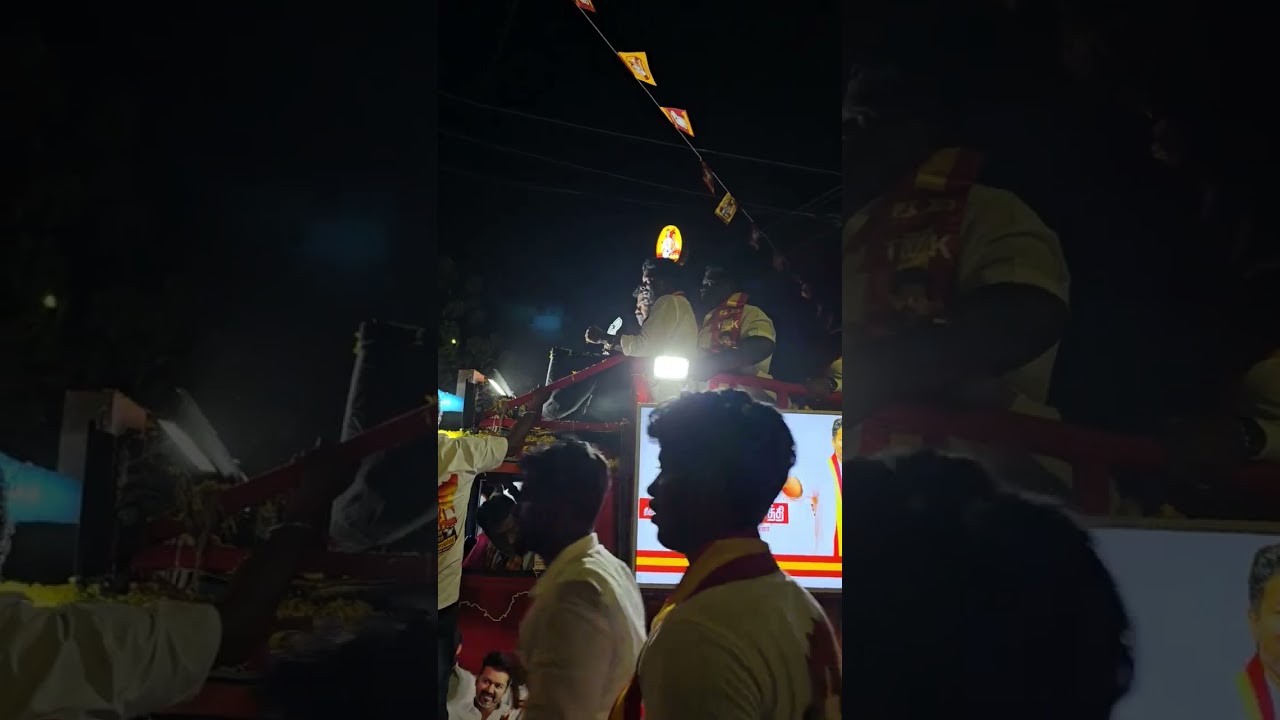 #tvk#ecr saravanan#solinganallur mla candidate #mass entry🥳🥳🥳💥