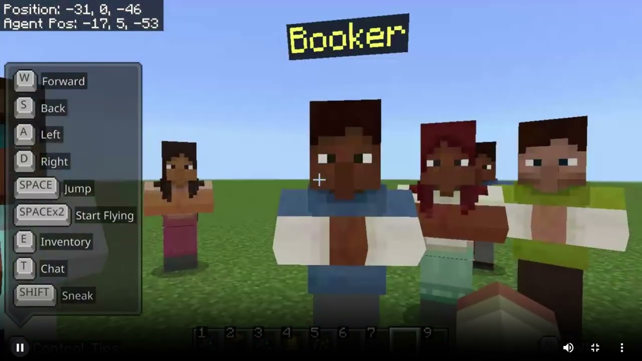 JJ Minecraft Booker T Washington