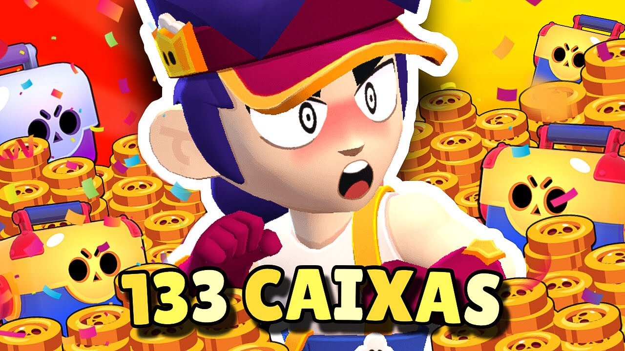 ABRINDO 133 CAIXAS ATÉ EU CONSEGUIR O FANG NO BRAWL STARS!!