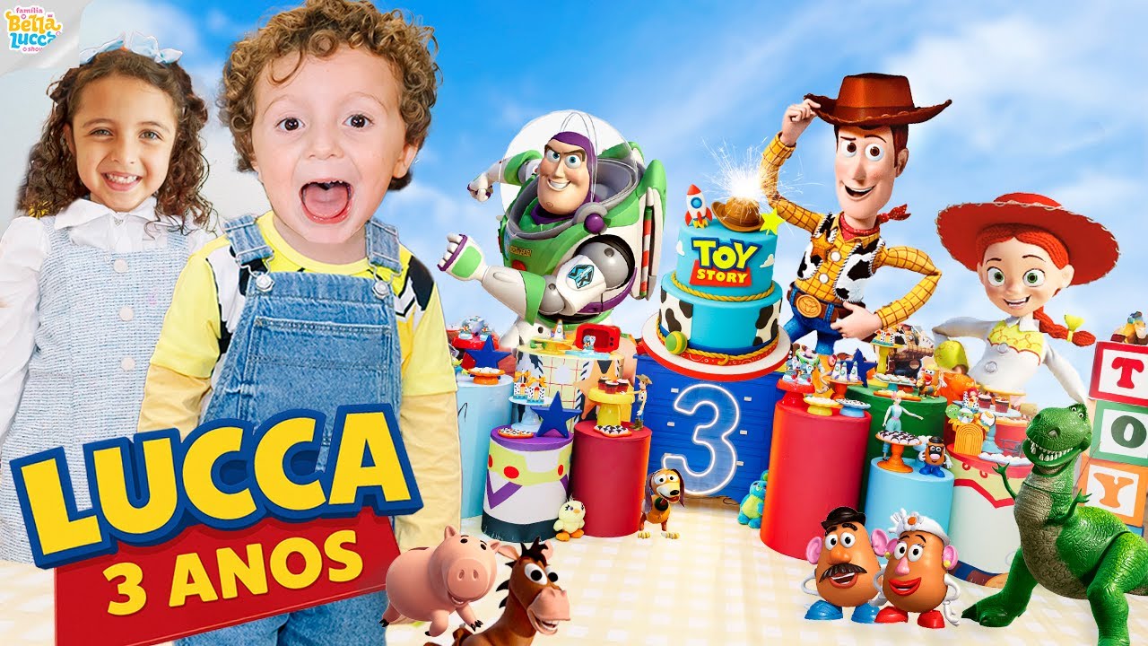 ANIVERSÁRIO DE 3 ANOS DO LUCCA - FAMÍLIA BELLA E LUCCA SHOW