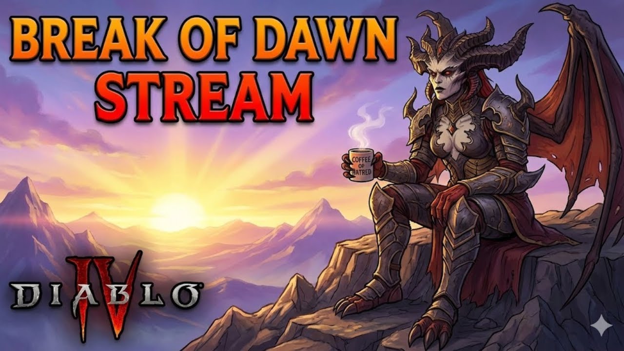 BREAK OF DAWN STREAM - DIABLO IV
