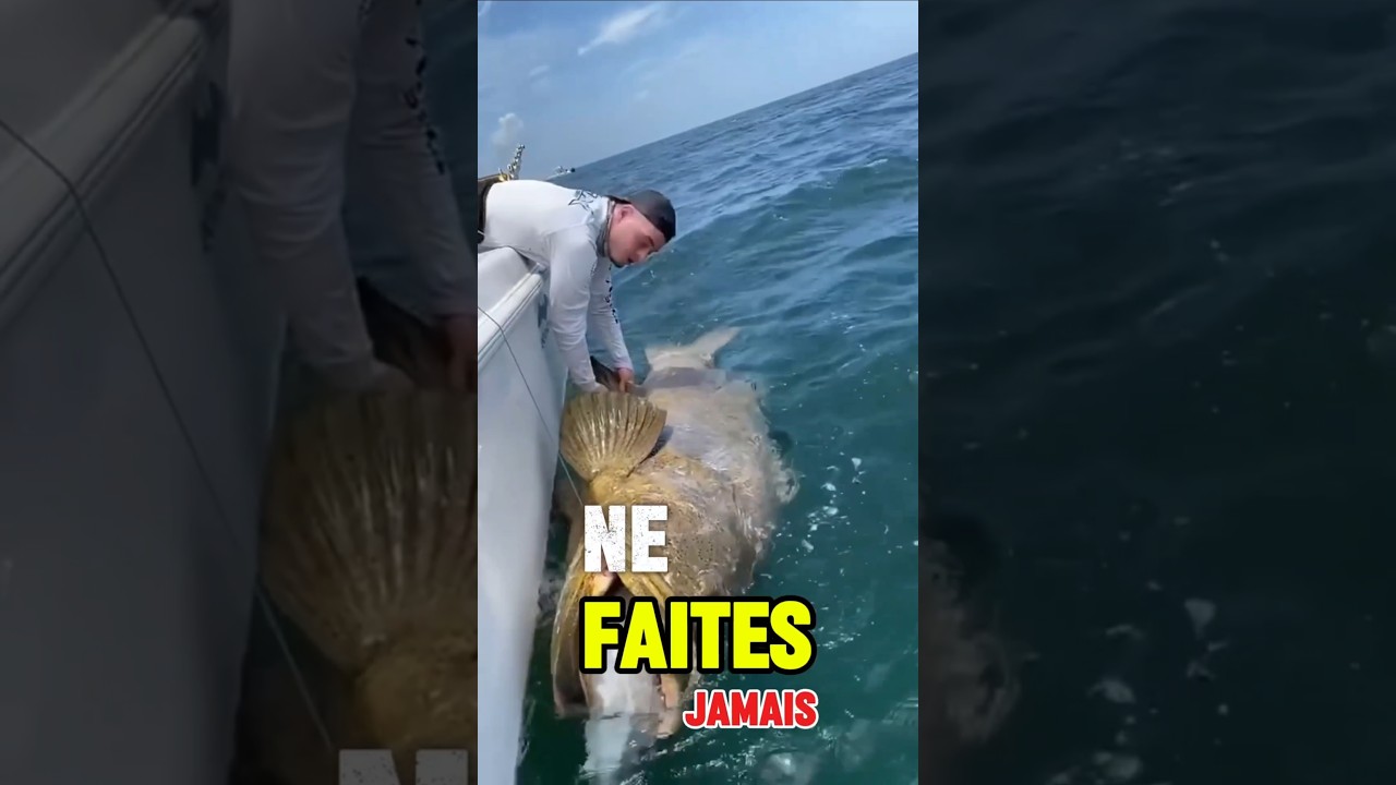 Le M&eacute;rou Goliath ! 🦈 #merou #poisson #fish #mer #ocean #animaux