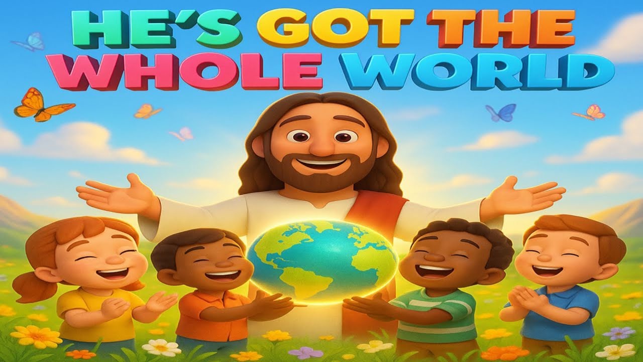Kids Praise and Worship Song  He’s Got the Whole World   Kids Gospel Music