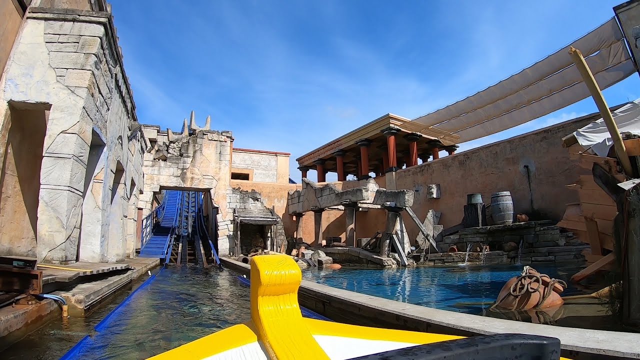 Wasserachterbahn Poseidon Onride Europa-Park 2025 [FULL HD]