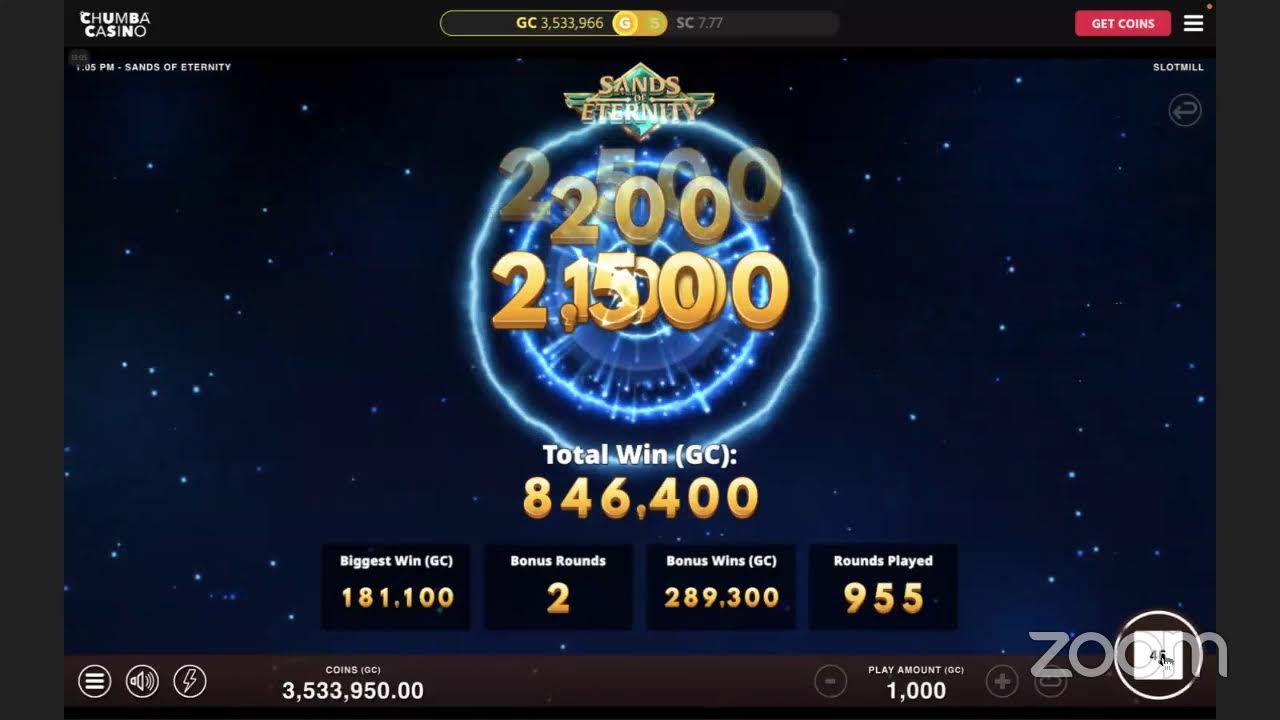 Chumba Casino Tips and Tricks Play 1,000 Spins Sands of Eternity