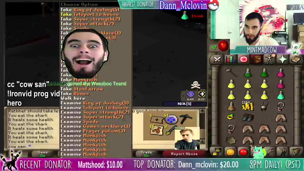 1 Hit Pvmer With DH *Deep Wildy* | MintMadCow
