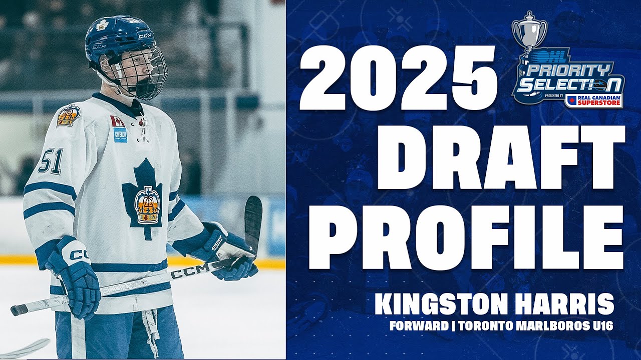2025 #OHLDraft Prospect Profile: Kingston Harris (Toronto Marlboros)