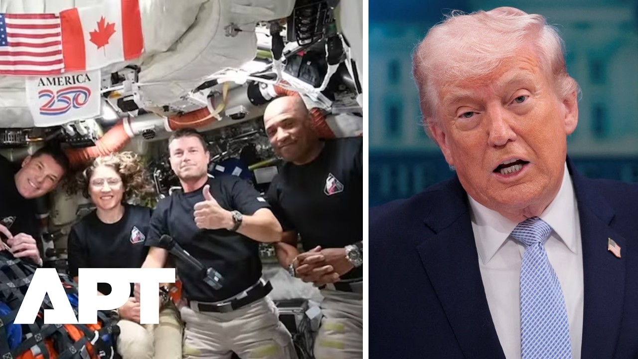 Тишина в космосе: разговор Трампа с астронавтами программы &laquo;Артемида&raquo; прерван из-за потери сигнал...