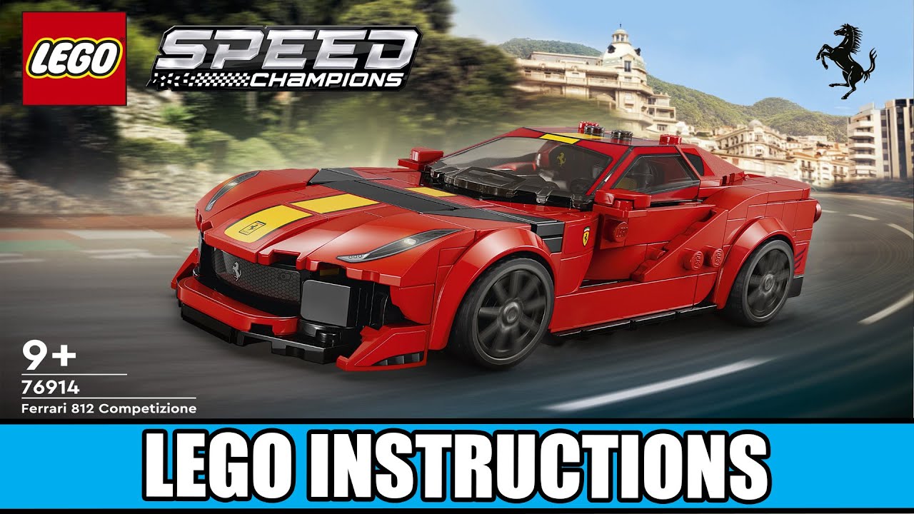 LEGO Instructions | Speed Champions | 76914 | Ferrari 812 Competizione
