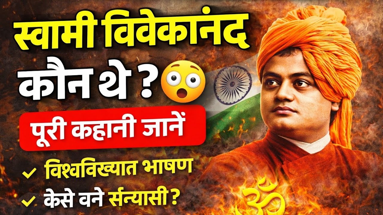 स्वामी विवेकानंद का प्रेरणादायक जीवन | Chicago Speech से विश्व विजय तक
